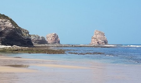 La plage des 2 Jumeaux à Hendaye